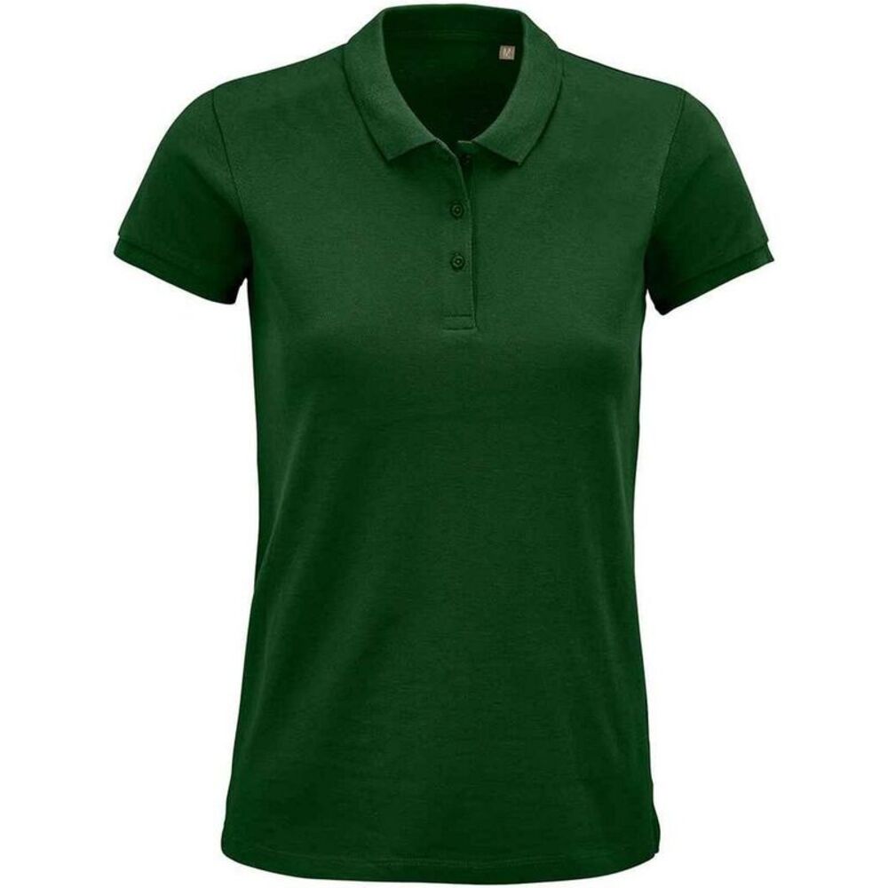 SOLS Womens/Ladies Planet Polo Shirt / Bottle Green